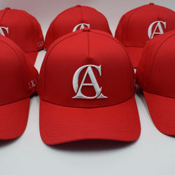 CHERRY RED A-FRAME SNAP BACK